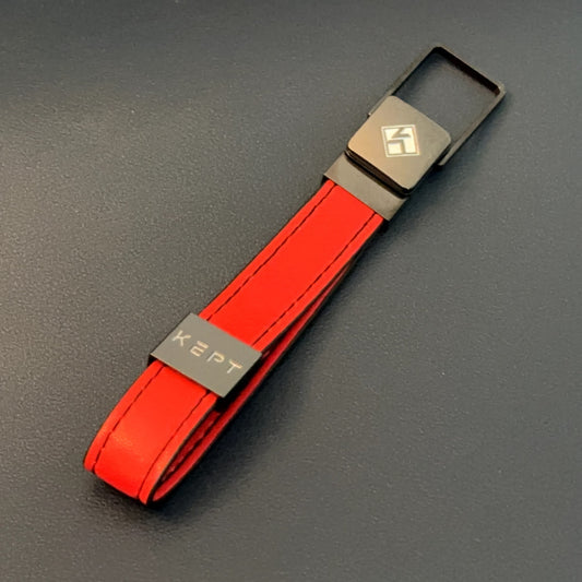 Designer Lanyard - Red Short
