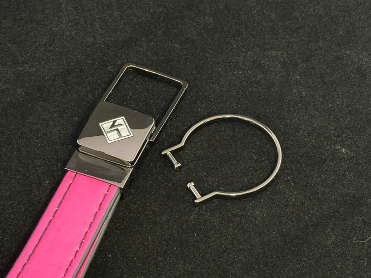 Designer Lanyard - Pink Short