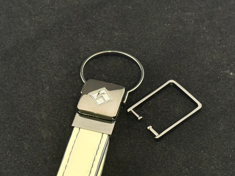 Designer Lanyard - White