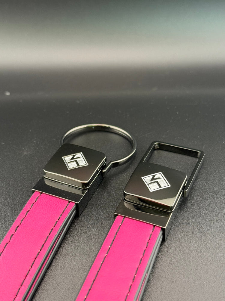 Designer Lanyard - Pink Short