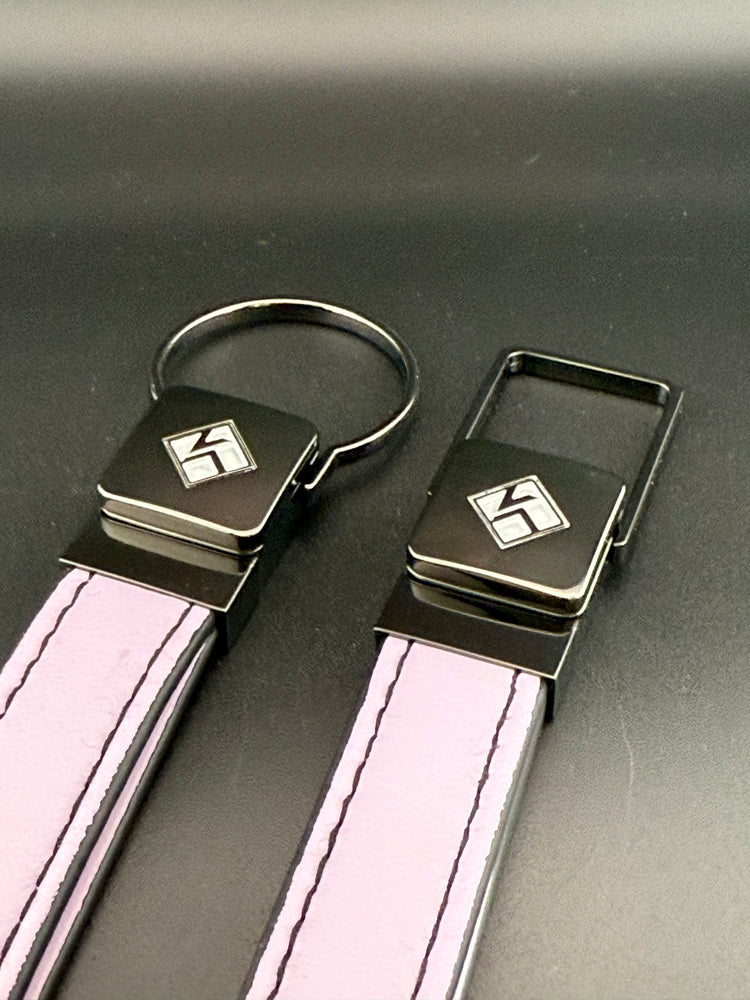 Designer Lanyard -  Purple Short