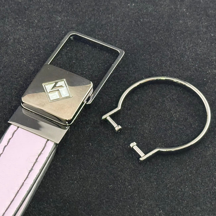 Designer Lanyard -  Purple Short