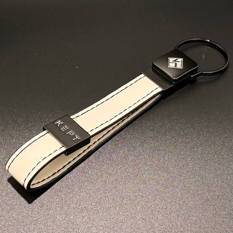 Designer Lanyard White Short